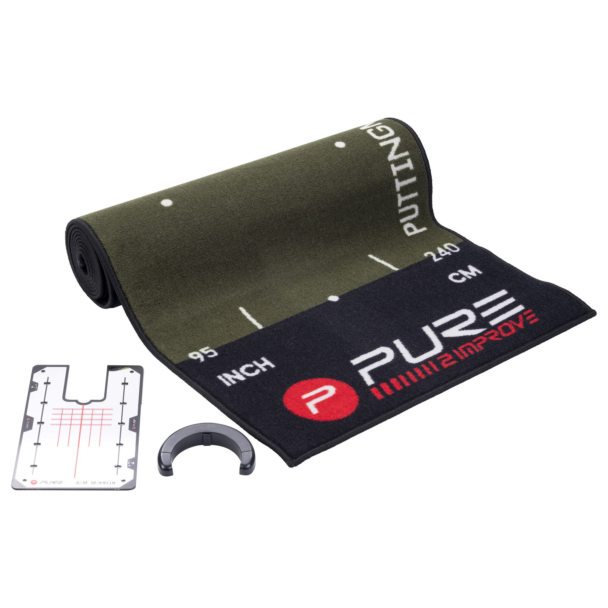 Pure 2 Improve Golf Putting Mat 3.0 - Colgan Sports