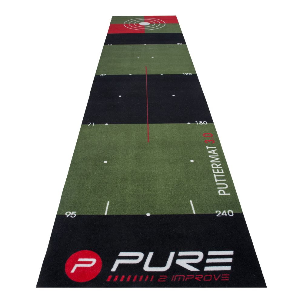 Pure2Improve Set Di 3 Palline Da Putting Con Pesi Vari E Frecce Di Allineamento – Allenamento Golf