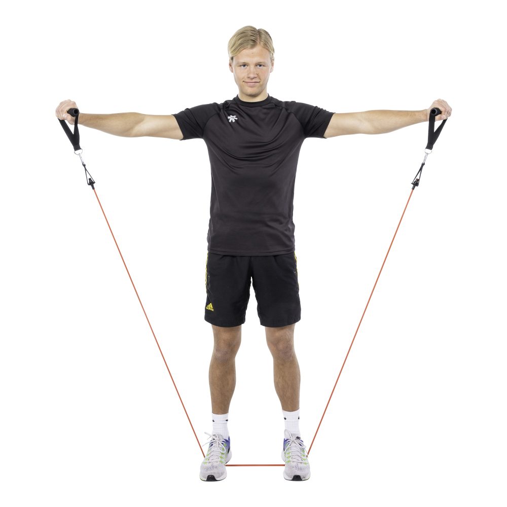 Pure2Improve – Lateral Trainer Resistance Band Fitness - Morris